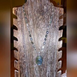 Labradorite Beaded Necklace